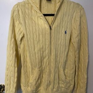 Ralph Lauren Sport Yellow Knit Sweater